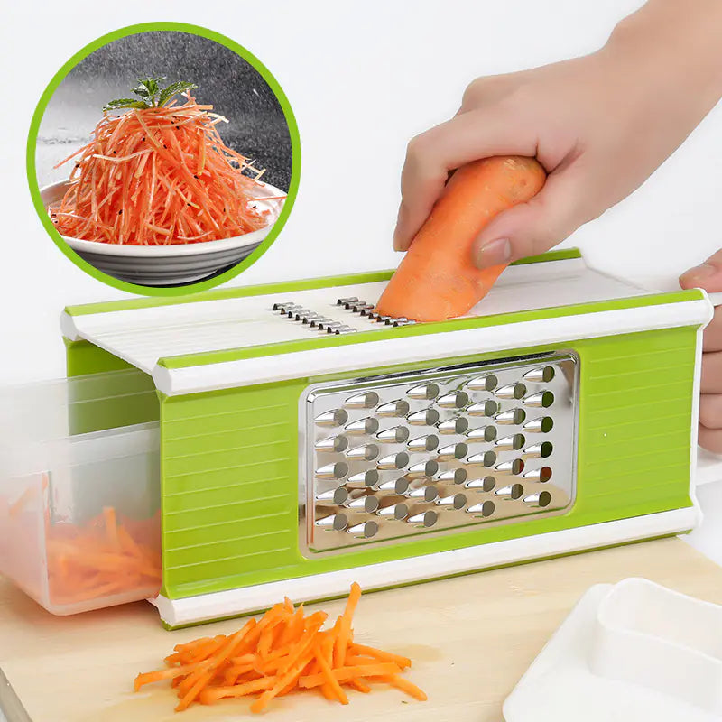 Multifunctional Vegetable Cutter for Slicing and Shredding