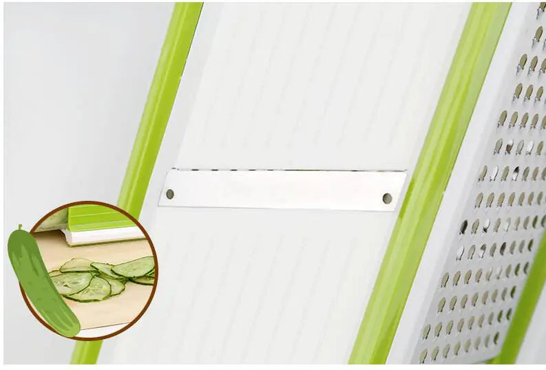 Multifunctional Vegetable Cutter for Slicing and Shredding
