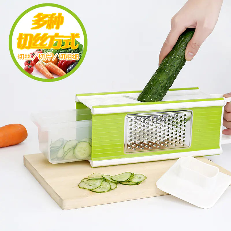 Multifunctional Vegetable Cutter for Slicing and Shredding