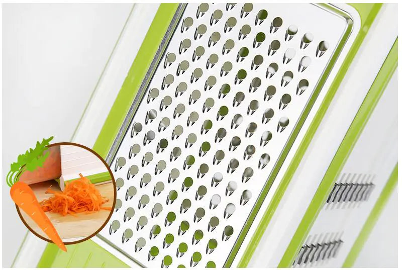 Multifunctional Vegetable Cutter for Slicing and Shredding