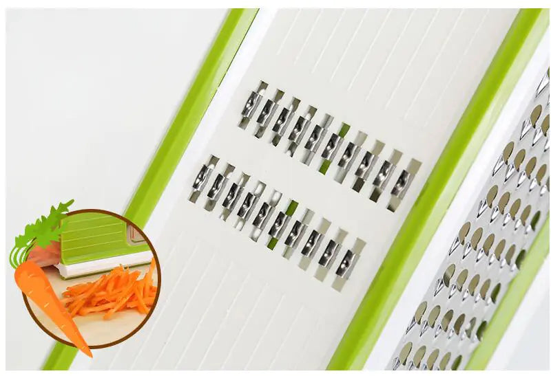 Multifunctional Vegetable Cutter for Slicing and Shredding