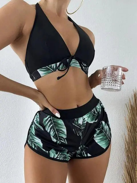 High Waist Bikini Set