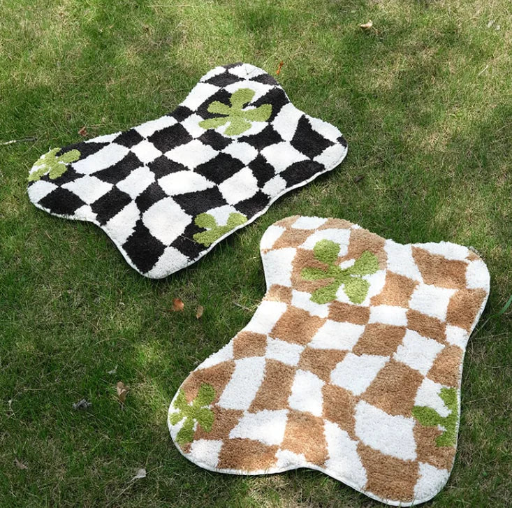 Checkerboard Floor Mat