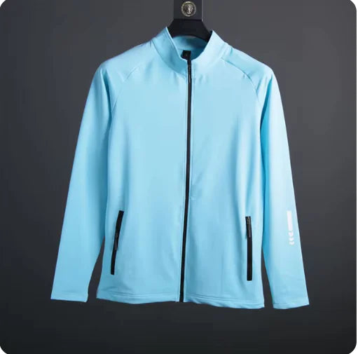 Sports Jacket with Stand Collar