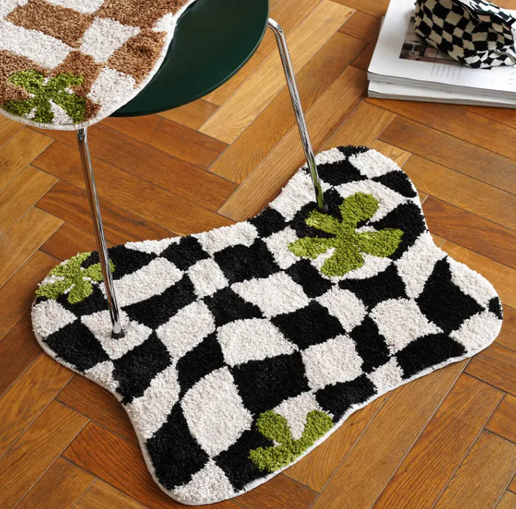 Checkerboard Floor Mat