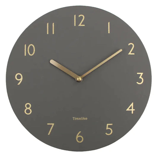Modern Leather Wall Clock