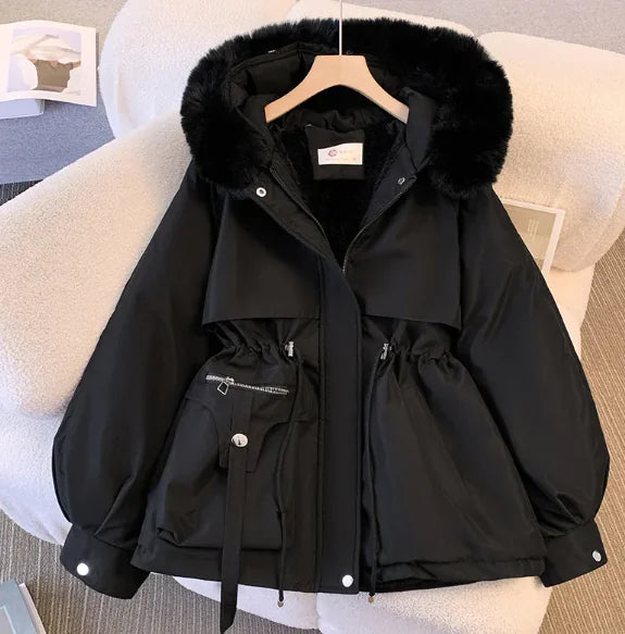 Hooded Cotton-Padded Jacket