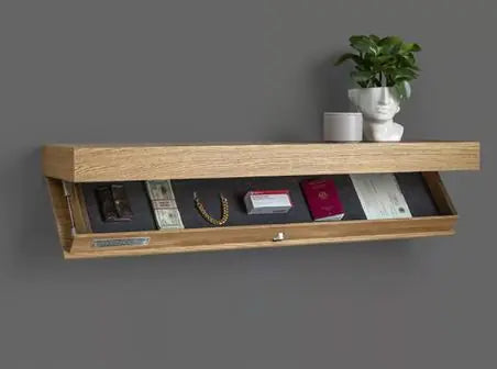 Designer Shelf With Secret Compartment