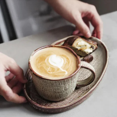 Pottery Clay Coffee Set