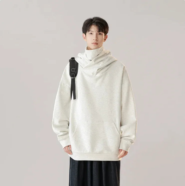 Hooded Turtleneck Sweater