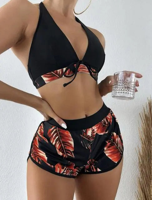 High Waist Bikini Set