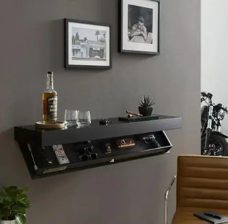 Designer Shelf With Secret Compartment