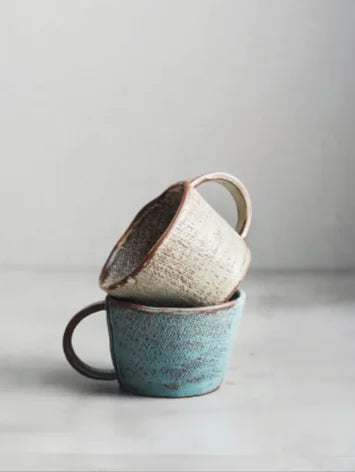 Pottery Clay Coffee Set