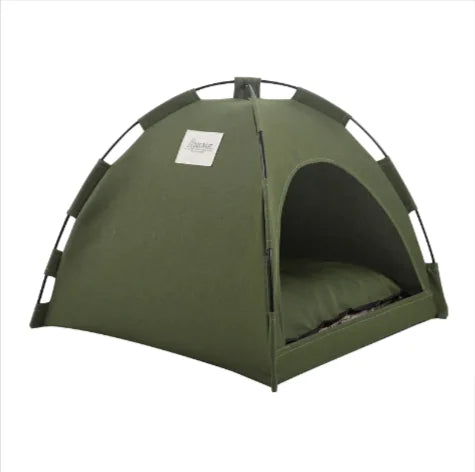 Portable Pet Tent with Cooling Mat