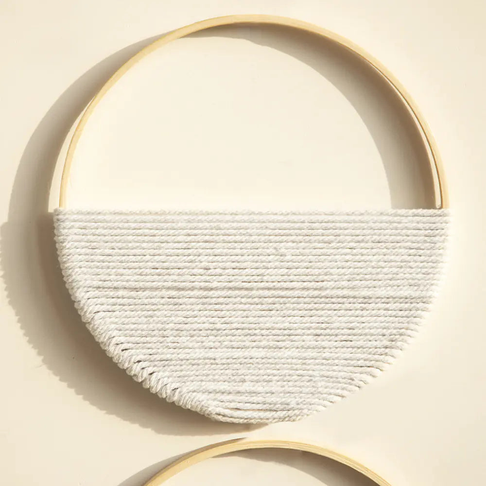 Bohemian Double Circle Wall Shelf