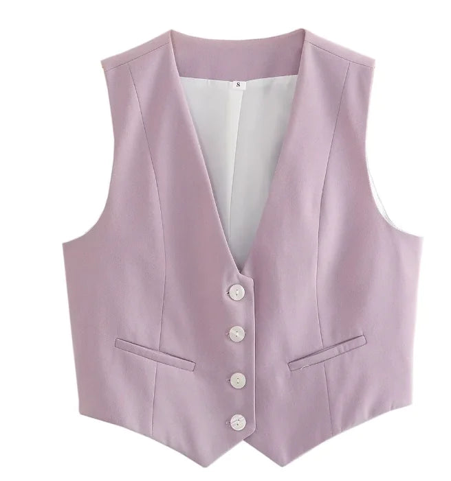 Color Flex Suit Vest