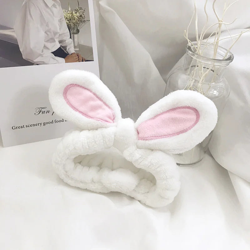 Rabbit Ear Face Wash Headband