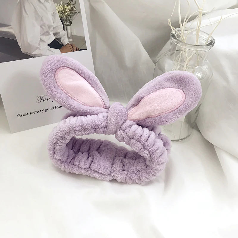 Rabbit Ear Face Wash Headband