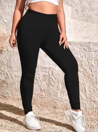 Plus size - High-Waist Leggings